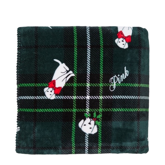 Victoria’s Secret PINK Cozy Logo Blanket - Picture 1 of 1